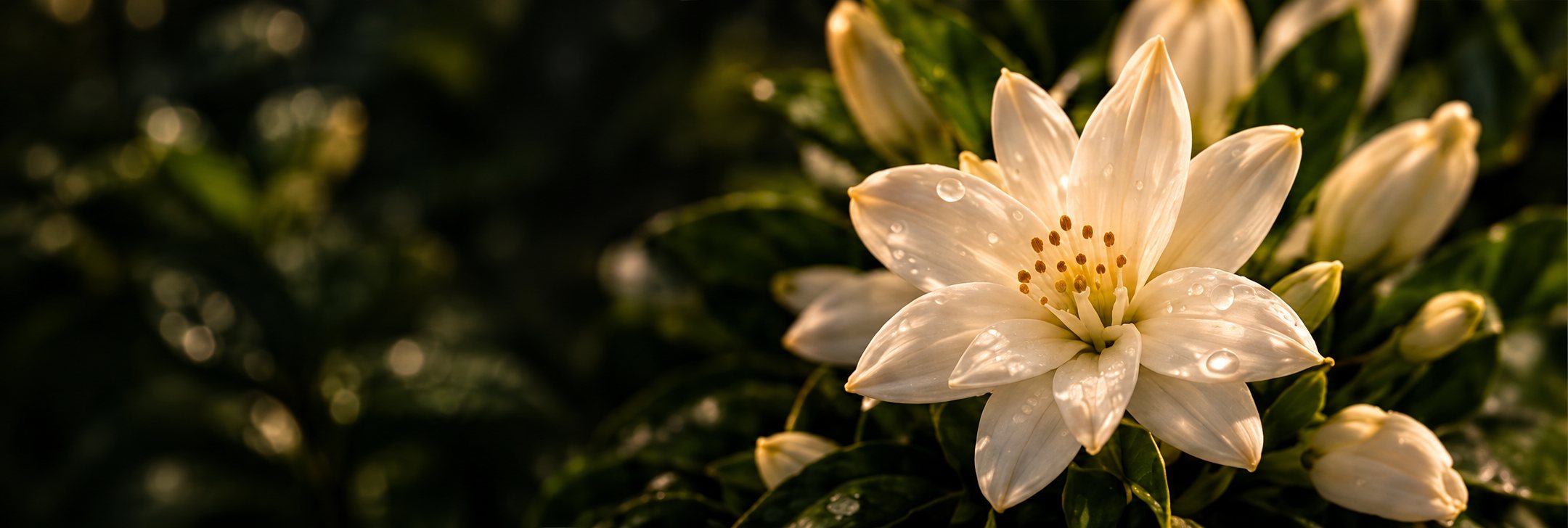 Jasmine Sambac in bloom