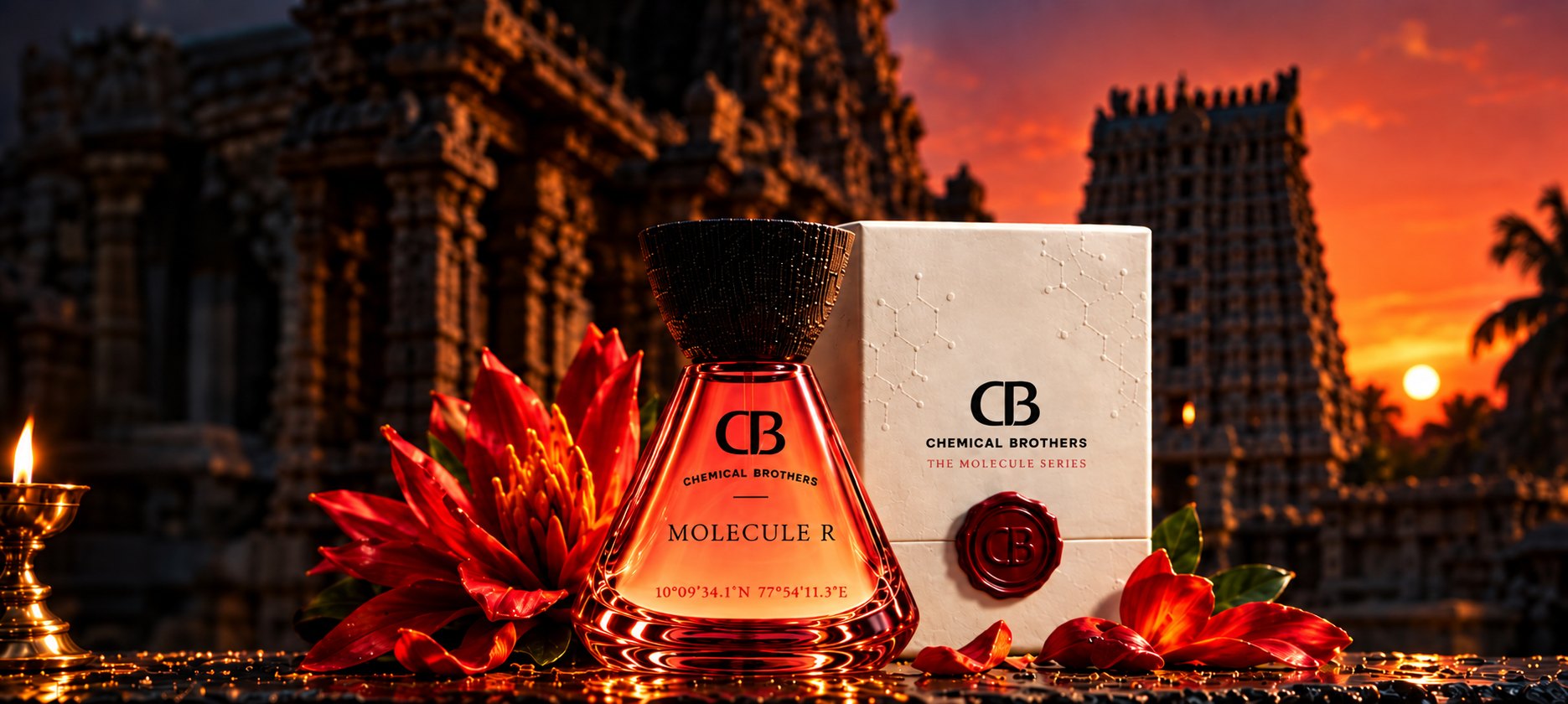 Molecule R — Red Champaca, photographed in Madurai