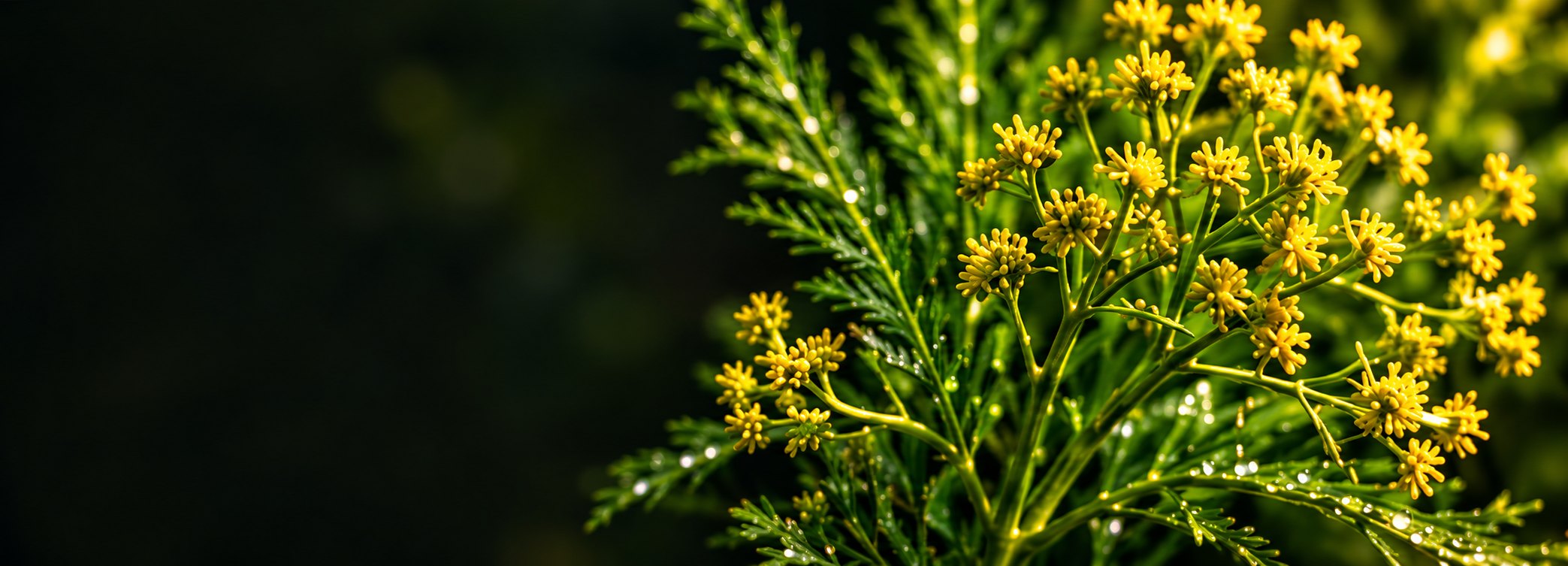 Davana in bloom