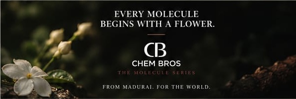 Every molecule begins with a flower — Chem Bros, The Molecule Series