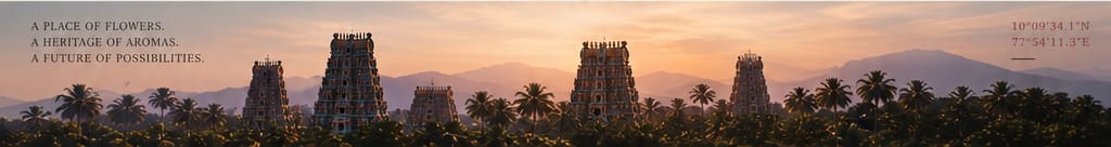A place of flowers, a heritage of aromas, a future of possibilities — Madurai at dusk
